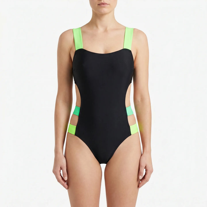 High-Cut Cut-Out Monokini - Neotix