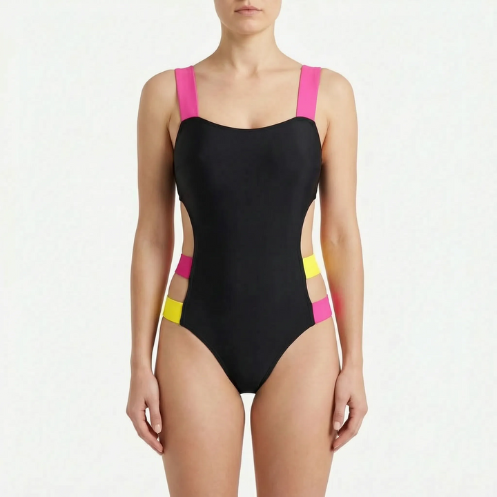 High-Cut Cut-Out Monokini - Neotix