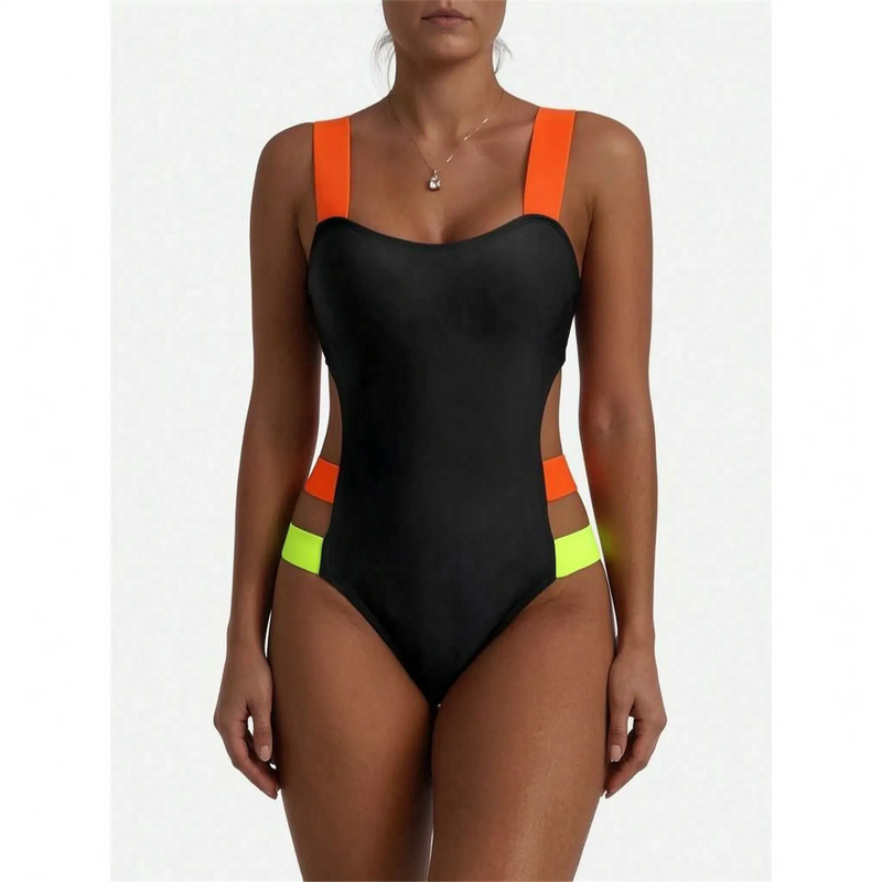 High-Cut Cut-Out Monokini - Neotix