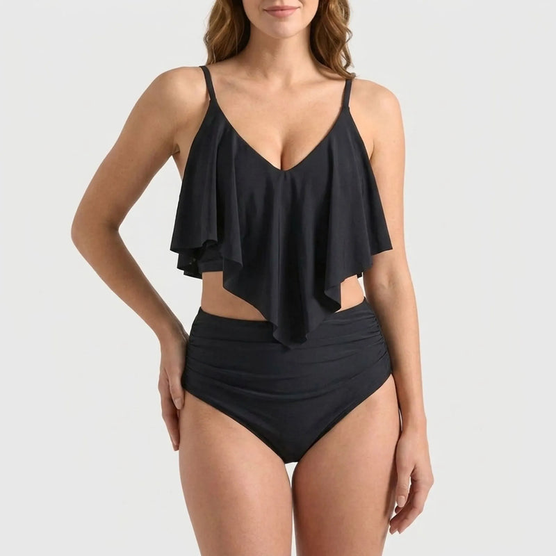 High-Waisted Bikini Set - Kytira