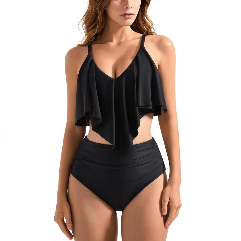 High-Waisted Bikini Set - Kytira