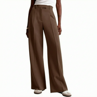 High-Waisted Wide-Leg Trousers - Gail