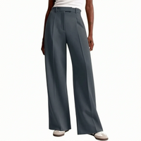 High-Waisted Wide-Leg Trousers - Gail