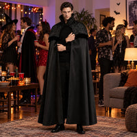 High Collar Vampire Cape - Nocturnus