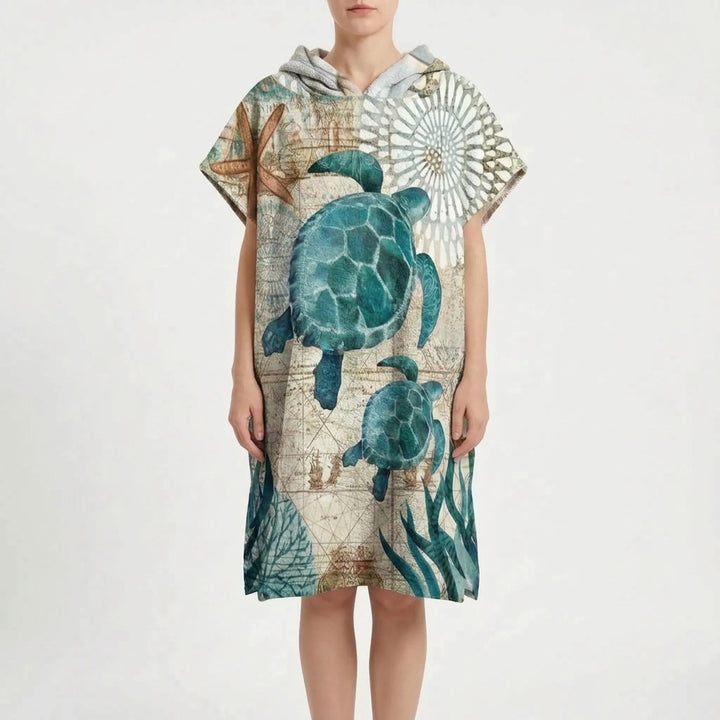 Hooded Beach Poncho - CoastCape