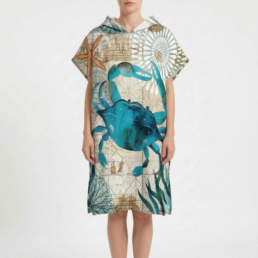 Hooded Beach Poncho - CoastCape