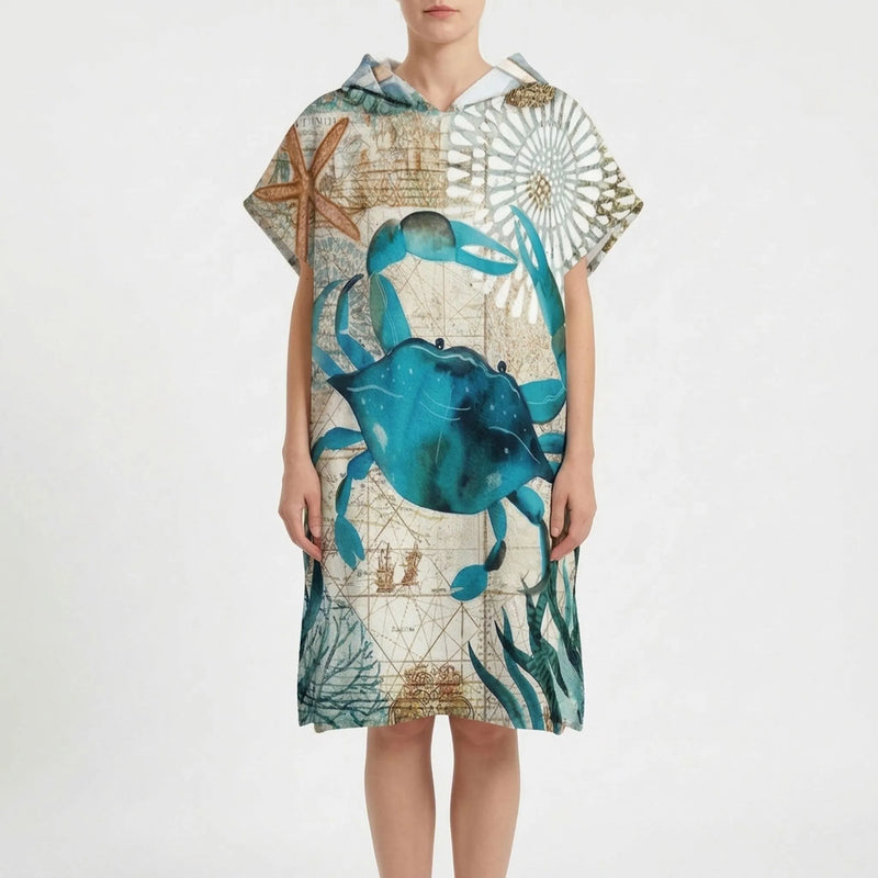 Hooded Beach Poncho - CoastCape