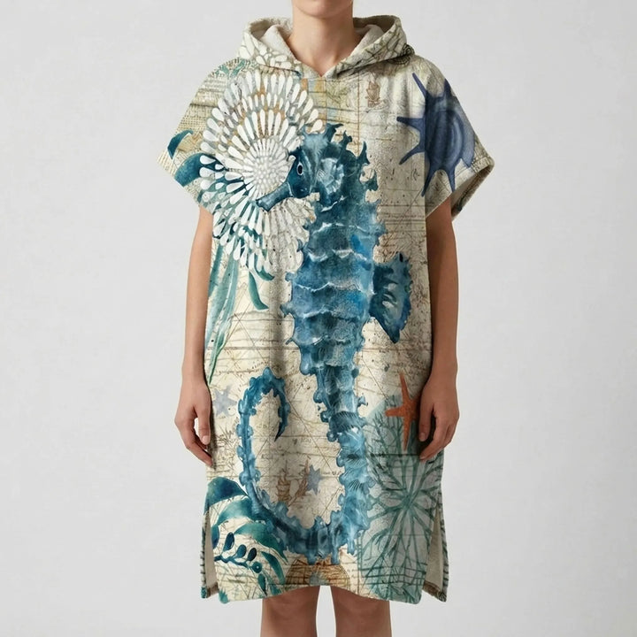 Hooded Beach Poncho - CoastCape