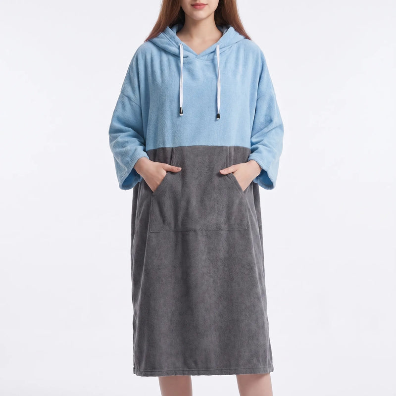 Hooded Changing Robe - Roblyn