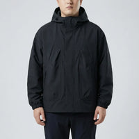 Hooded Oversized Windbreaker Jacket - Adrian