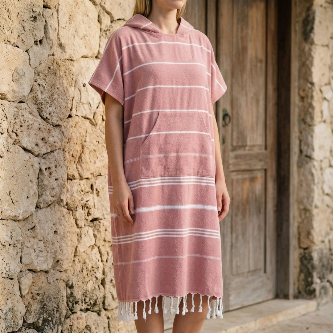 Hooded Surf Changing Poncho - Loomira