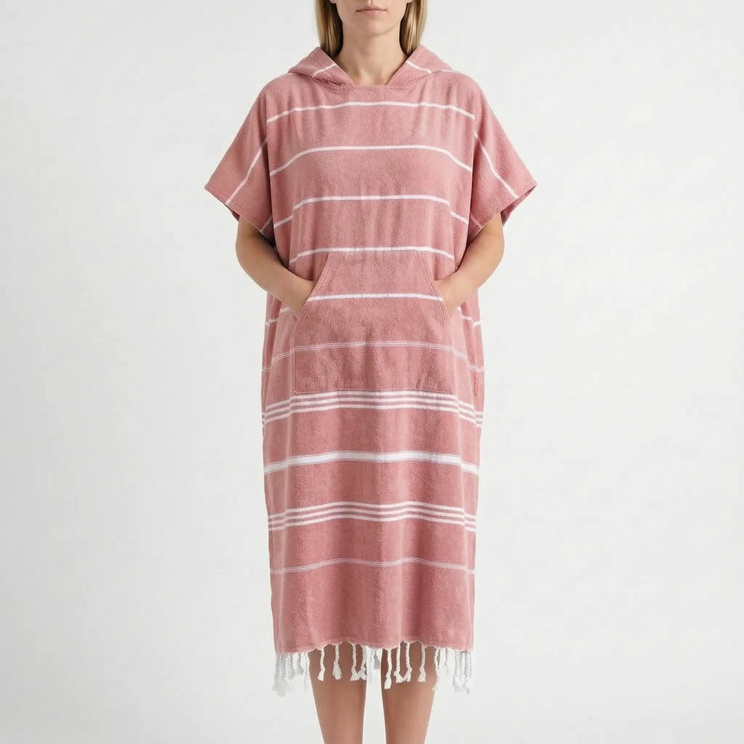 Hooded Surf Changing Poncho - Loomira