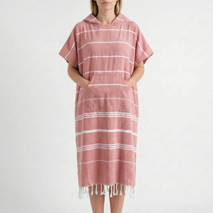 Hooded Surf Changing Poncho - Loomira