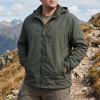 Hooded Tactical Windbreaker Jacket - Lyle
