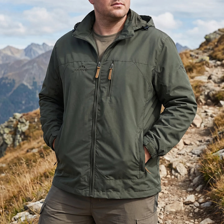 Hooded Tactical Windbreaker Jacket - Lyle