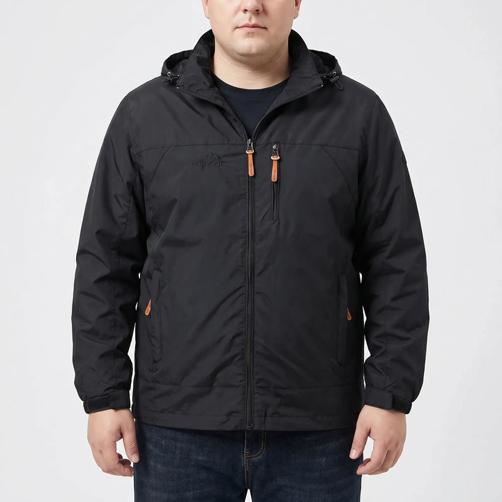 Hooded Tactical Windbreaker Jacket - Lyle