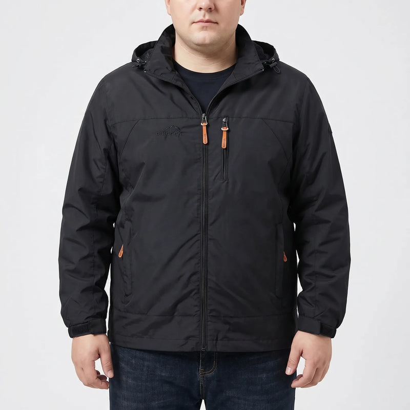 Hooded Tactical Windbreaker Jacket - Lyle