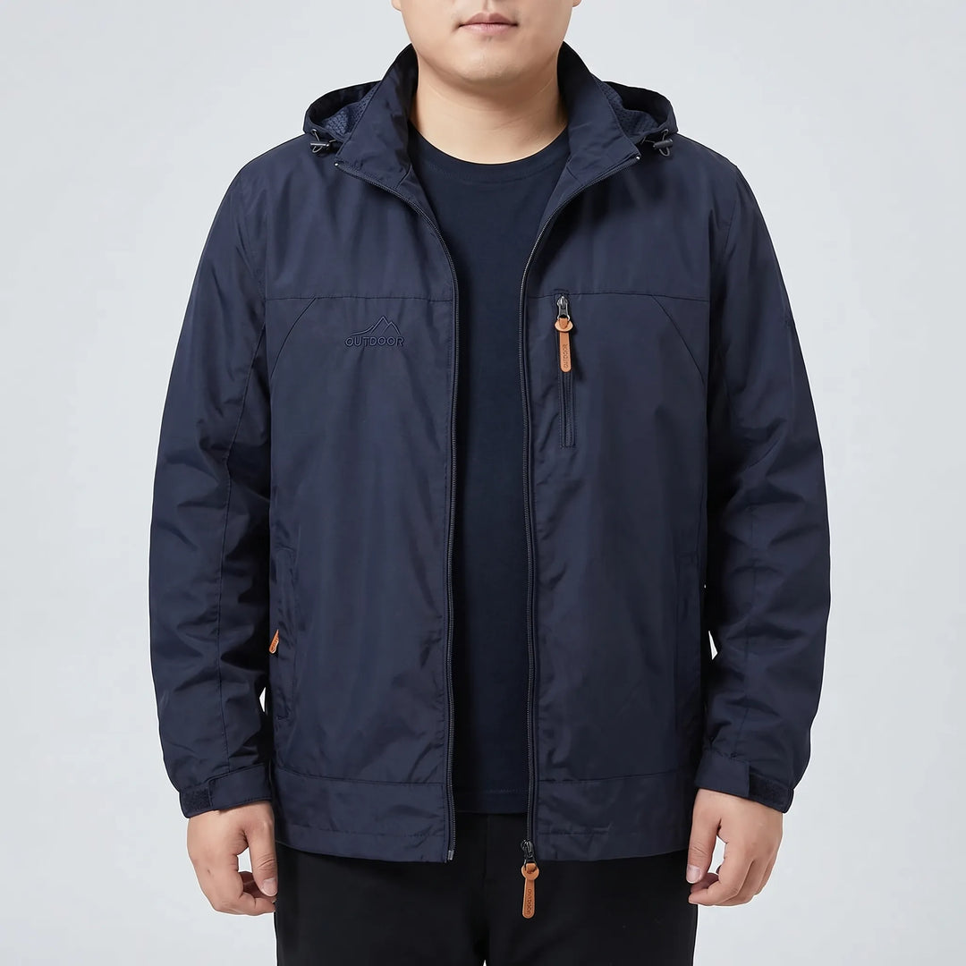 Hooded Tactical Windbreaker Jacket - Lyle