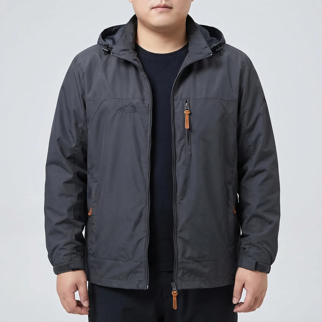 Hooded Tactical Windbreaker Jacket - Lyle