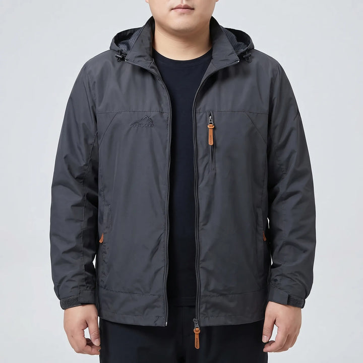 Hooded Tactical Windbreaker Jacket - Lyle