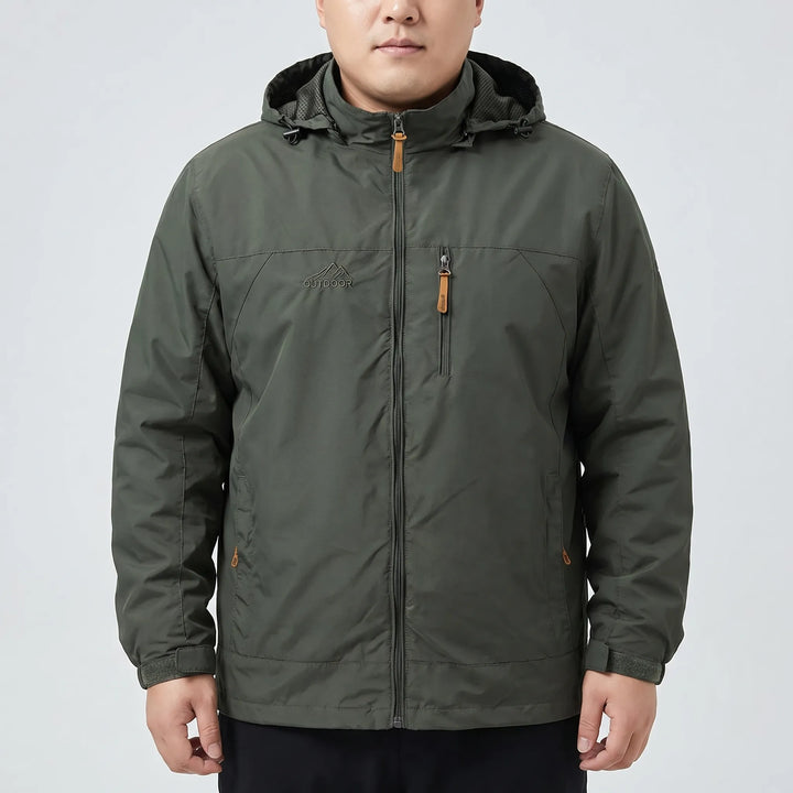 Hooded Tactical Windbreaker Jacket - Lyle