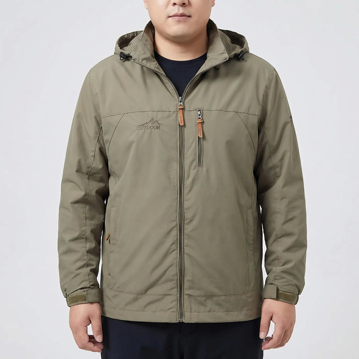 Hooded Tactical Windbreaker Jacket - Lyle