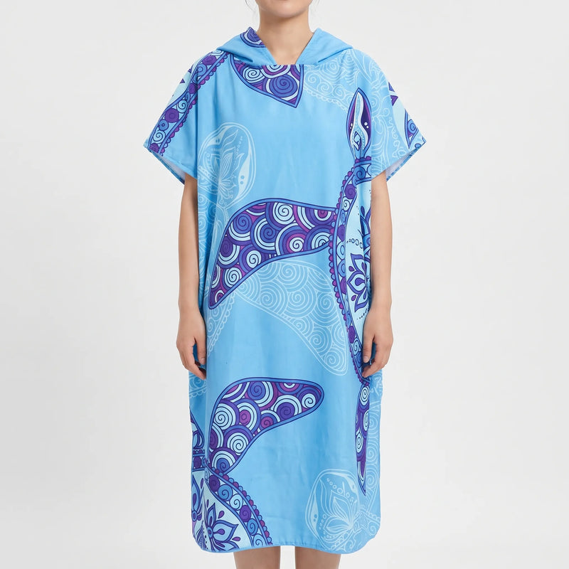 Hooded Towel Poncho - Mabolo