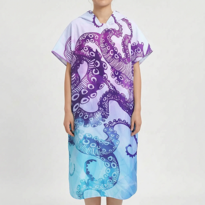 Hooded Towel Poncho - Mabolo
