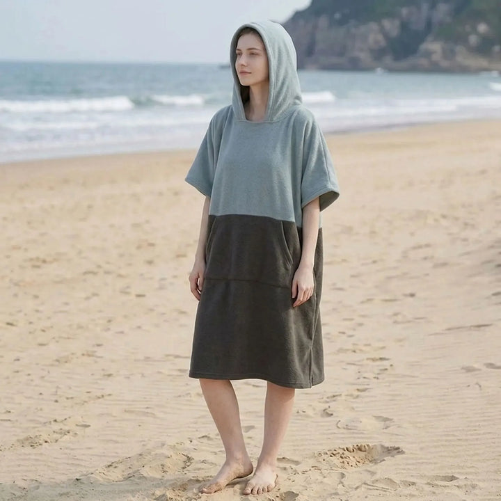 Hooded Towel Poncho - Solmarl