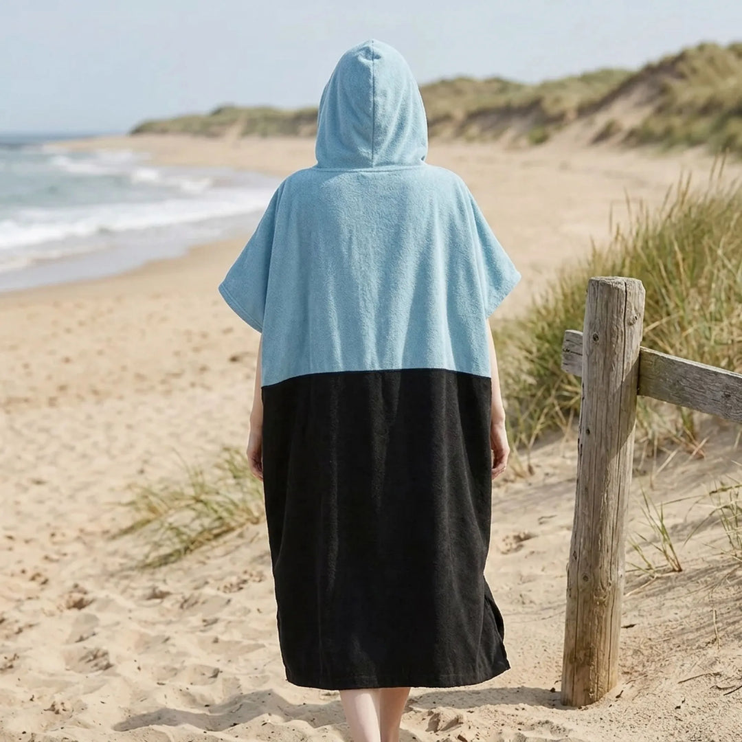 Hooded Towel Poncho - Solmarl