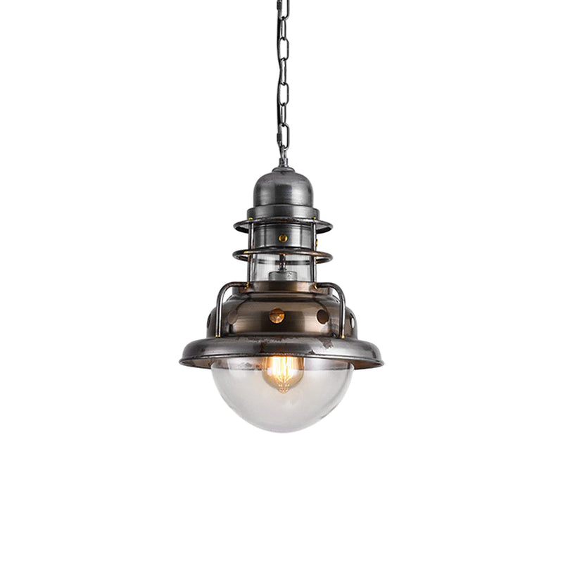 Industrial Style Dome Pendant Light - Pendox