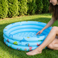 Inflatable Three-Ring Pool - Chillox