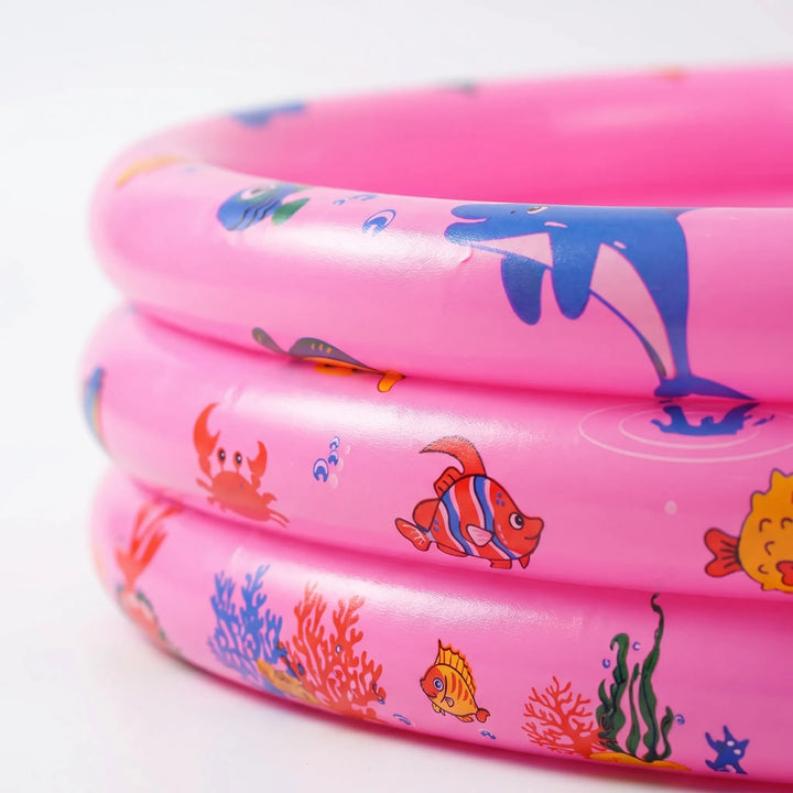 Inflatable Three-Ring Pool - Chillox