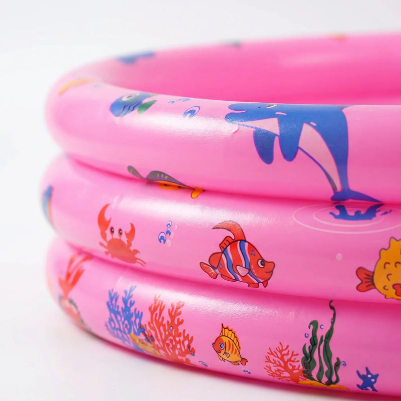 Inflatable Three-Ring Pool - Chillox