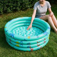Inflatable Three-Ring Pool - Chillox