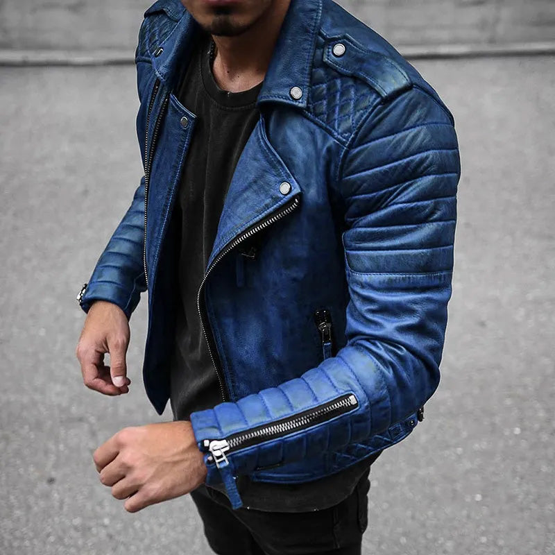 Men's Learning Biker Jacket – Cael