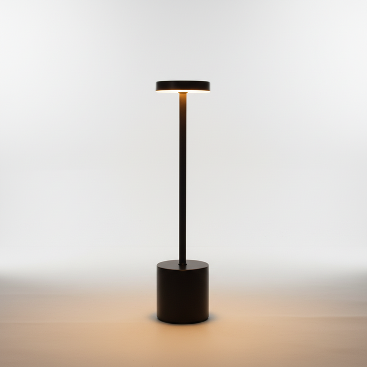 Kabellose LED Tischleuchte Aus Metall - Glowara