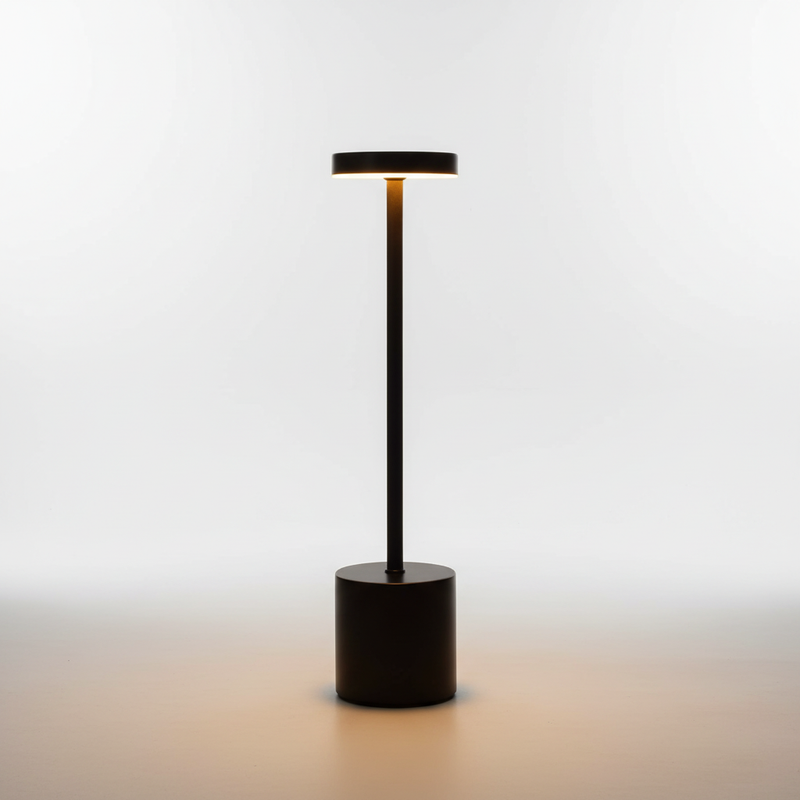 Kabellose LED Tischleuchte Aus Metall - Glowara