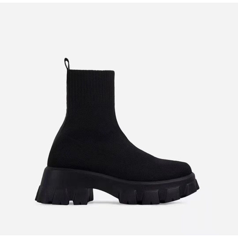 Ankle boots with chunky profile soles - Karolina