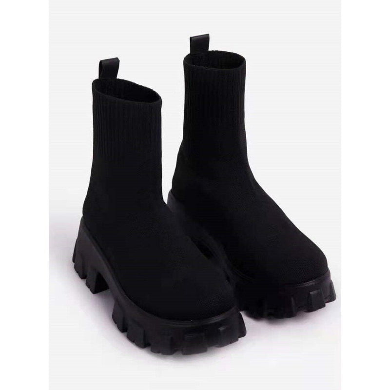 Ankle boots with chunky profile soles - Karolina