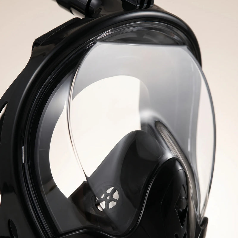 Kids' Full-Face Snorkel Mask with Panoramic View