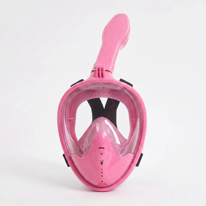 Kids' Full-Face Snorkel Mask with Panoramic View