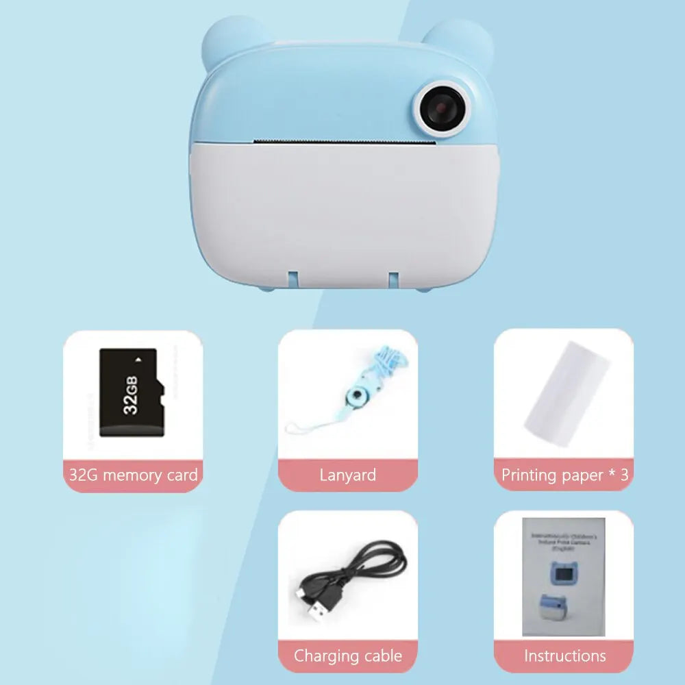 Instant camera for children with printing function – PhotoFun Mini