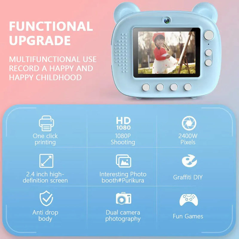 Instant camera for children with printing function – PhotoFun Mini