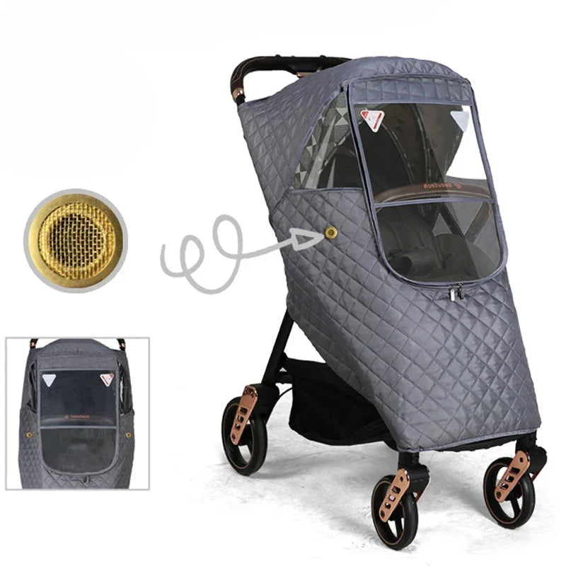 Winter weather protection set for pushchair – Buy one, get one free