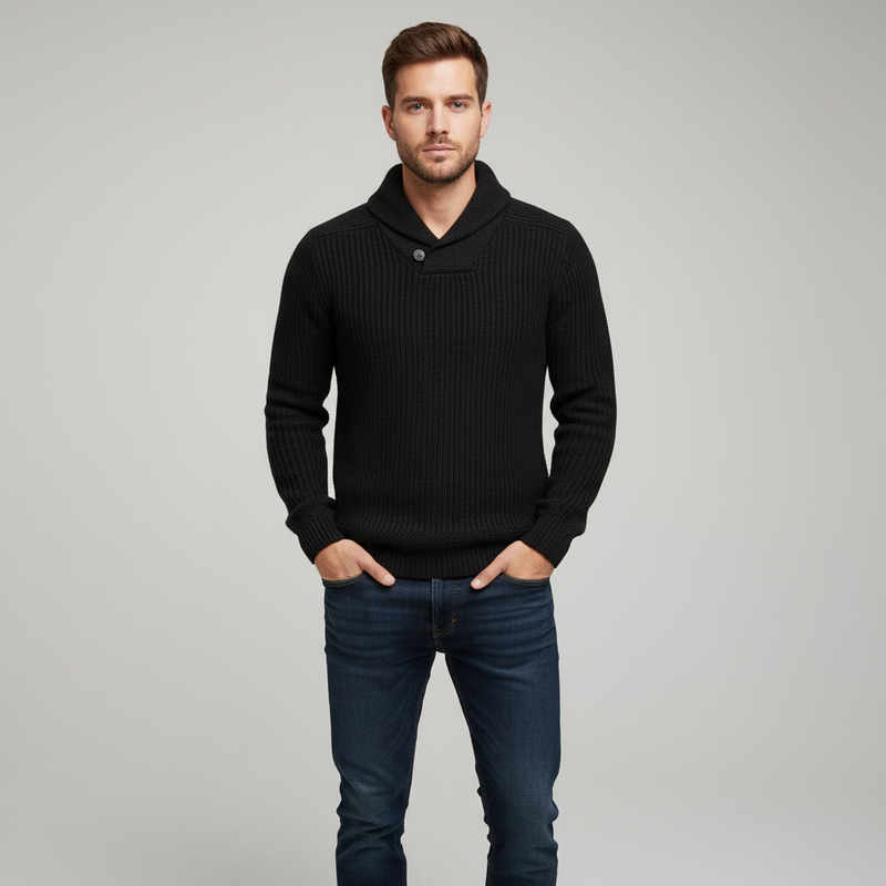 Klassischer Strickpullover - Franz