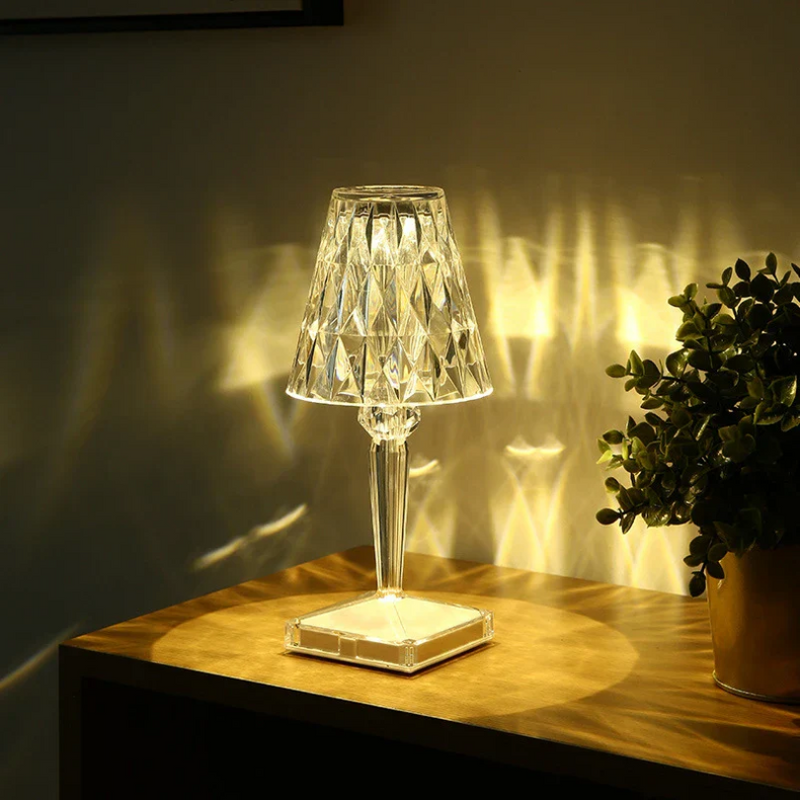 Kristalloptik Tischlampe - Prismara