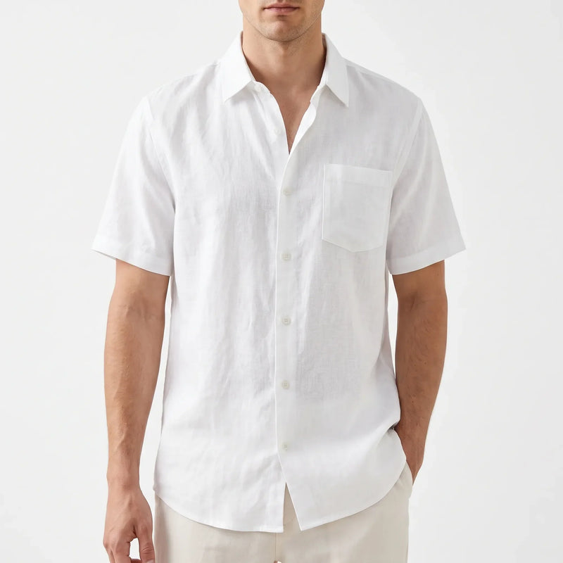Kurzärmeliges Freizeit-Knopfhemd -  Josh