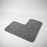 L Geformte Eckbadematte - CornerLuxe