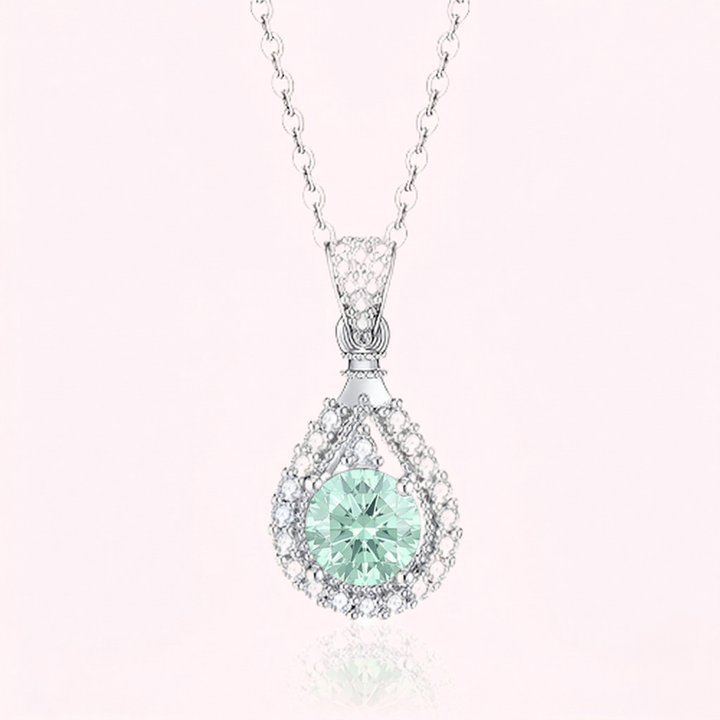 Ladies Teardrop Pendant Necklace - Mentari